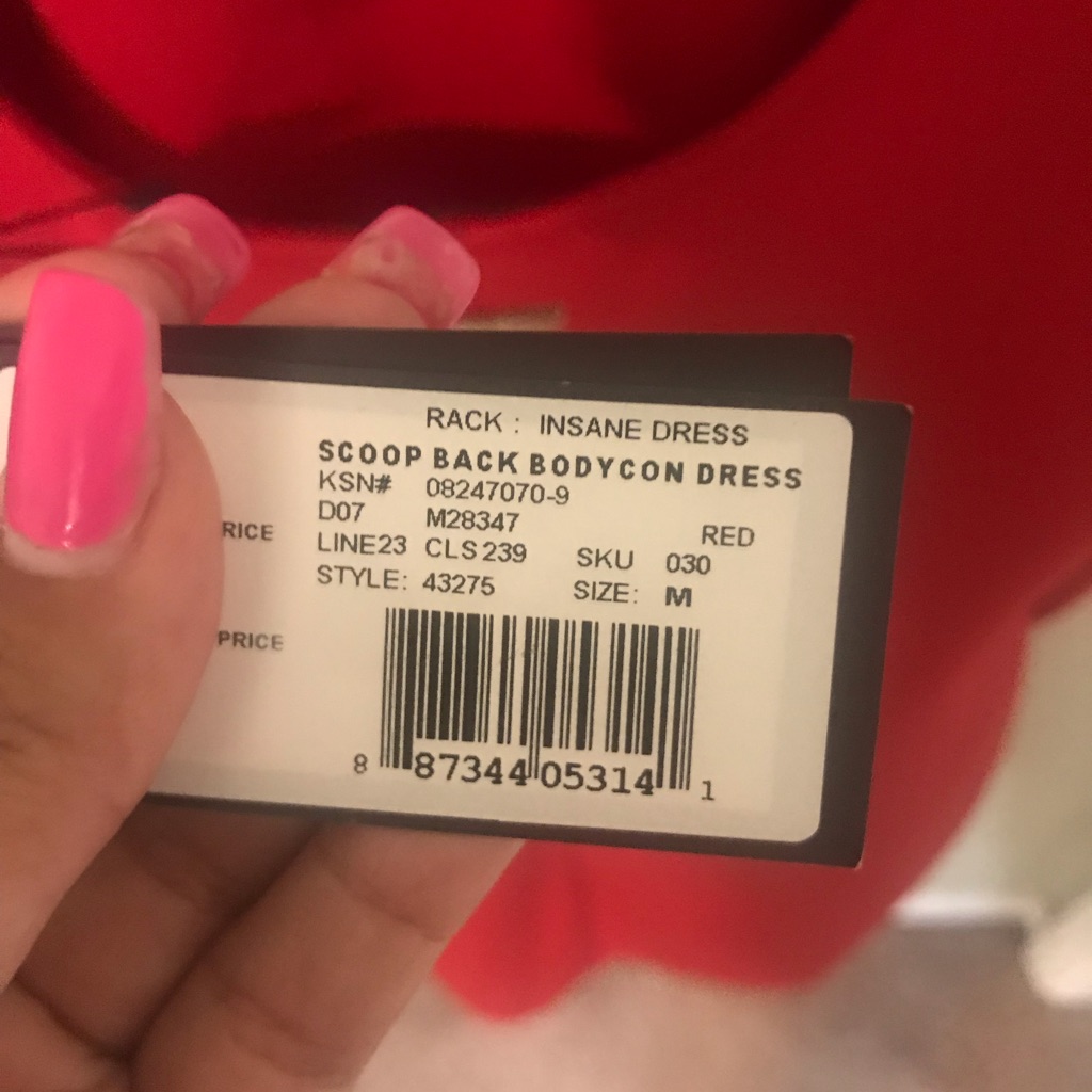 Scoop Back Kardashian Dresses